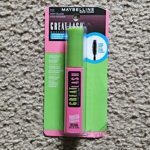 Maybelline Great Lash Mascara Very Black, Waterpoof